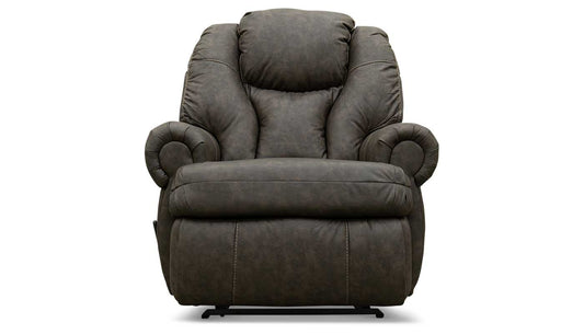 King Comfort Walnut Recliner