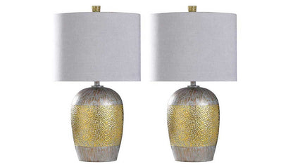 Ottey Gold Table Lamp Set of 2