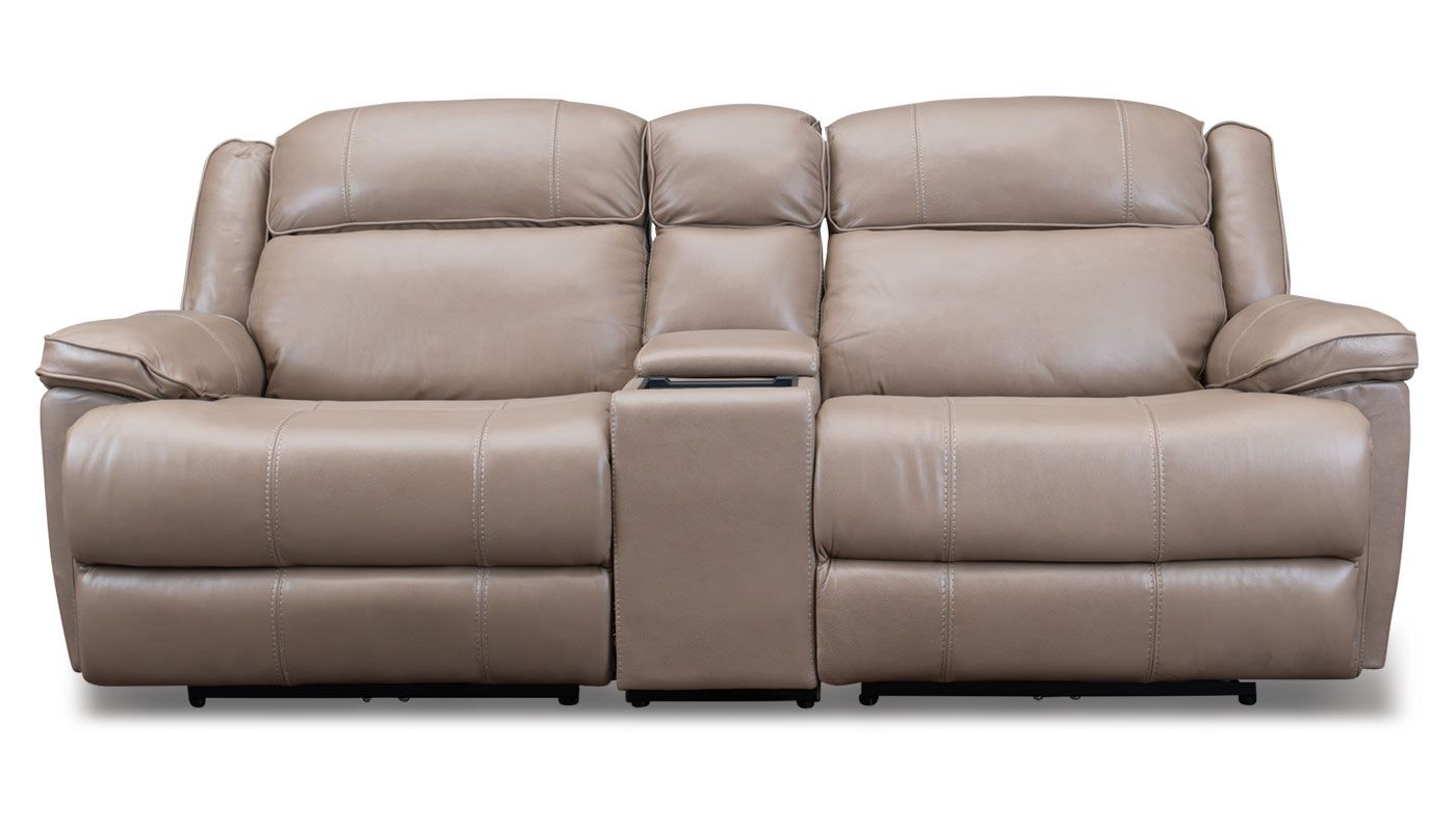 Easthill Leather Loveseat