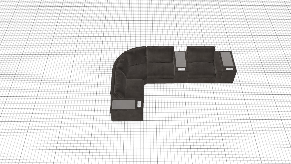 Love Story Modular Sectional - Custom Design Ref: M_XOPSE3