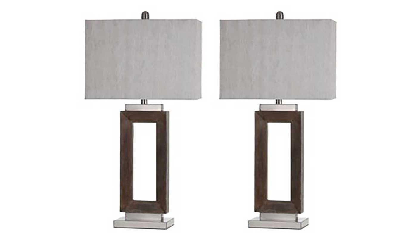 Eamon Rectangular Table Lamp Set of 2