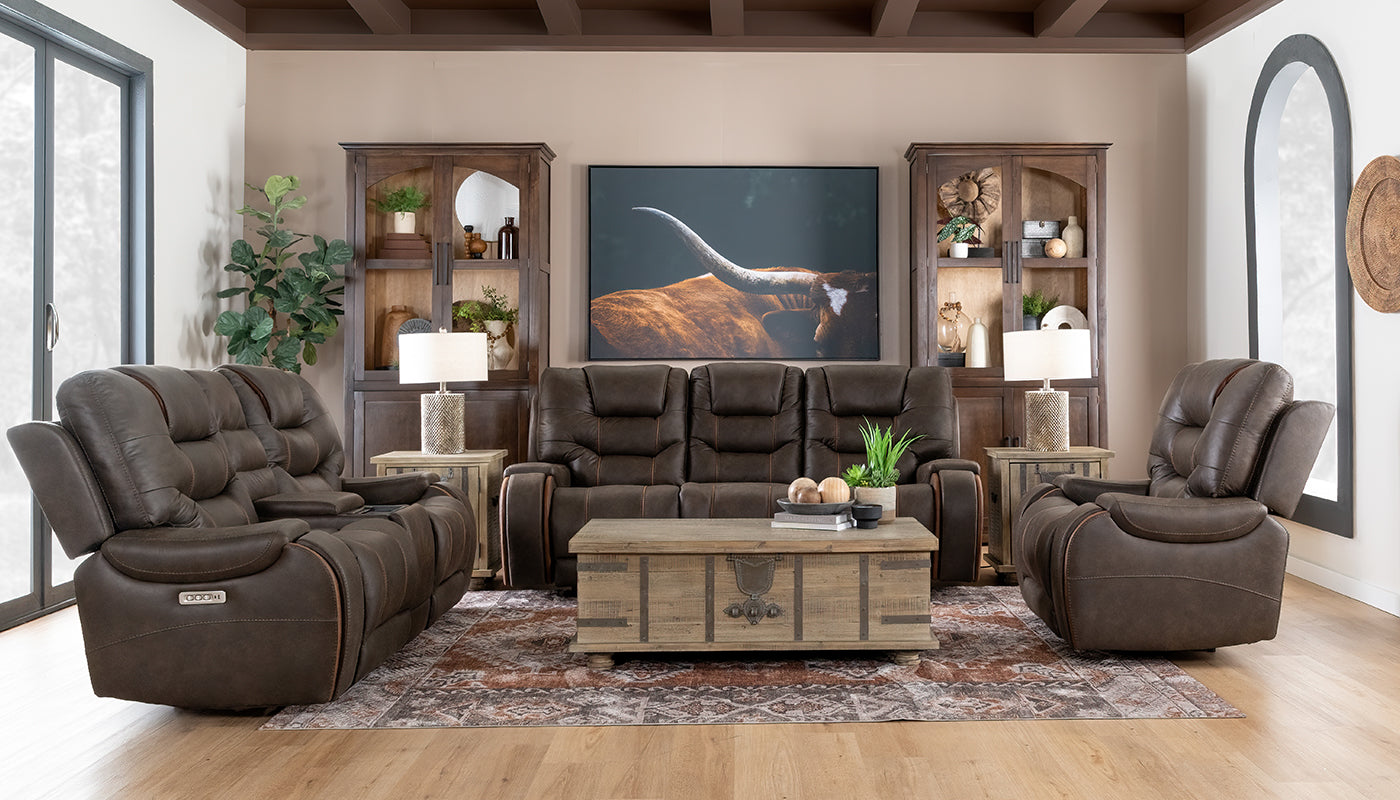 Lasso Reclining Sofa & Loveseat