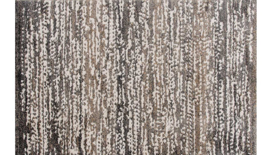 Linia Nickel/White Sand 8 x 10 Rug