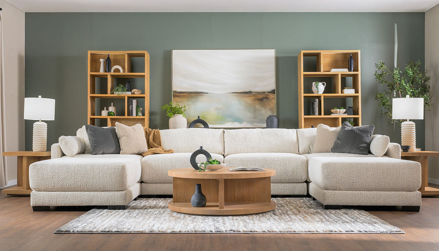 Malibu Dual Chaise Sectional