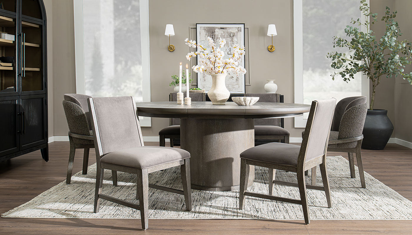 Mena Round Dining Height Table & Chairs