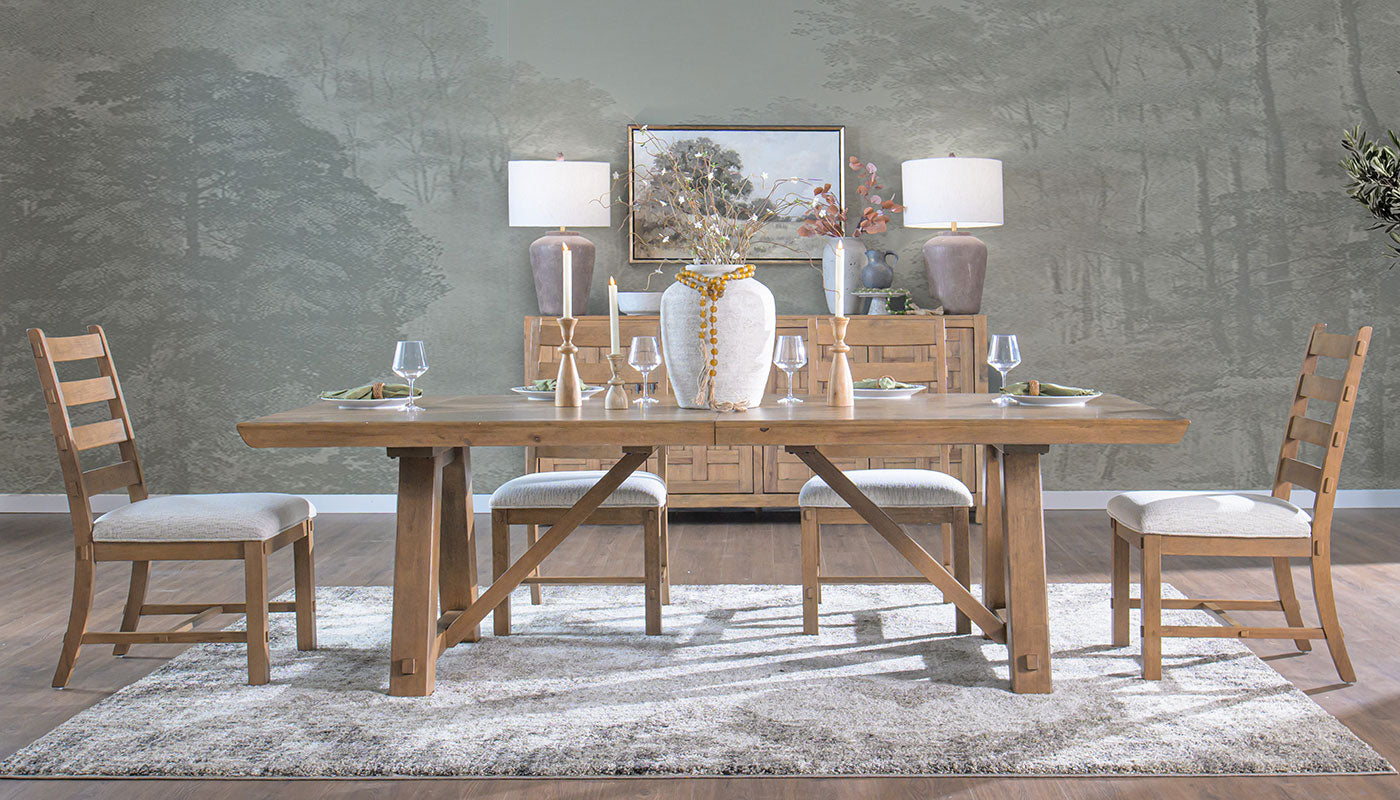 Napa Valley Dining Height Table & Chairs