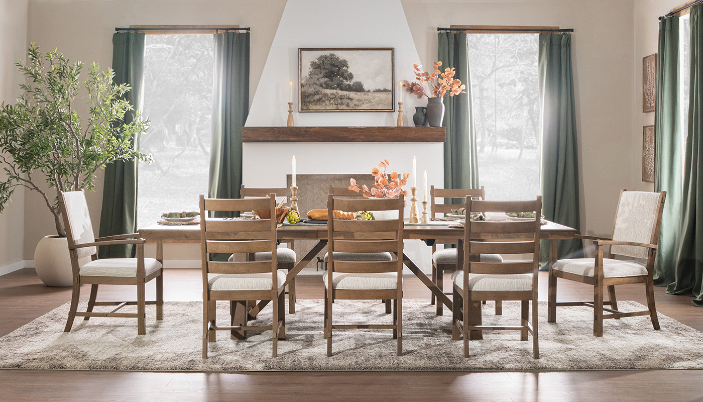 Napa Valley Dining Height Table & Chairs