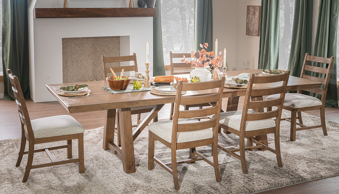 Napa Valley Dining Height Table & Chairs