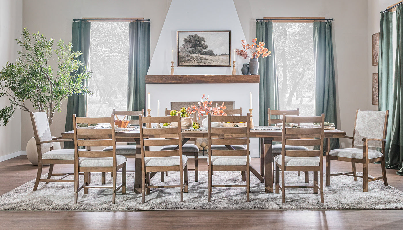 Napa Valley Dining Height Table & Chairs