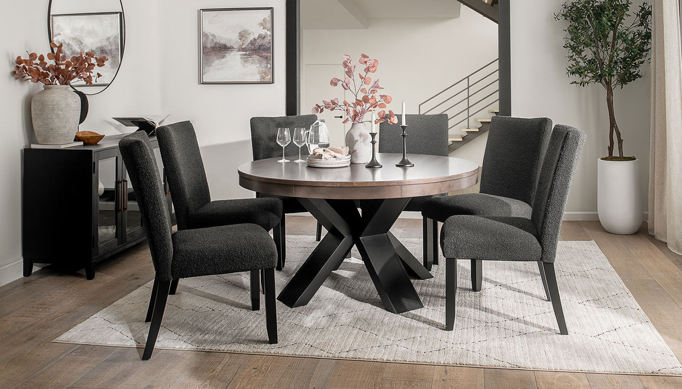 Navarro Round Dining Height Table Chairs