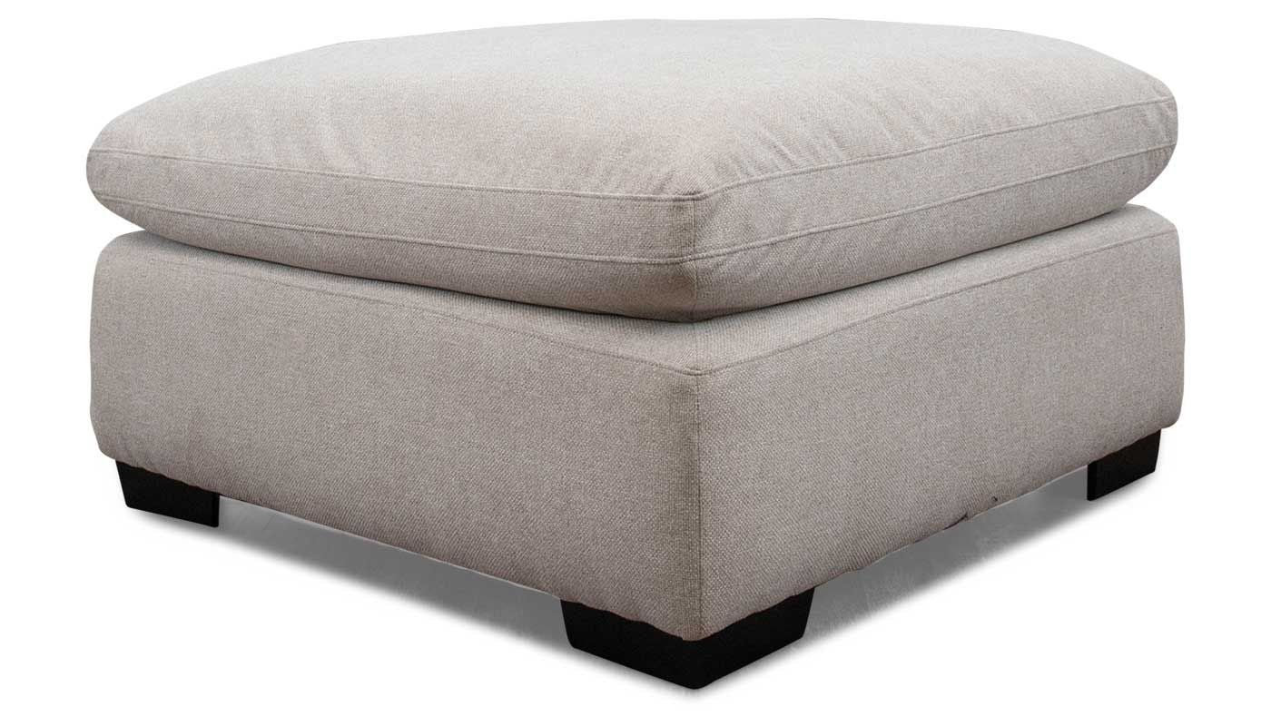 City Limits II Fabric Ottoman