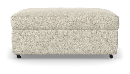 Bishop Aries Oatmeal Storage Ottoman