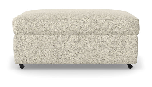 Bishop Aries Oatmeal Storage Ottoman