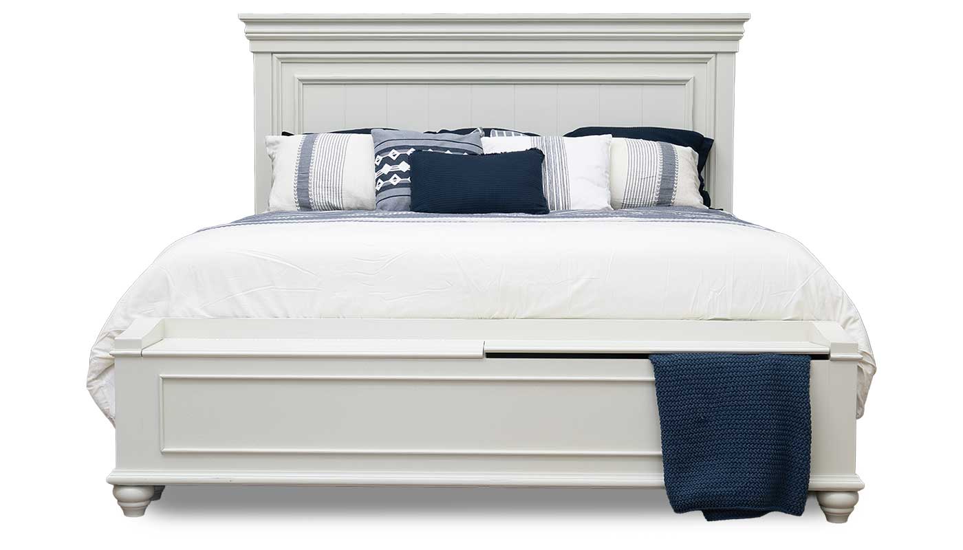 Home Zone Furniture Oyster Bay Storage Bed
