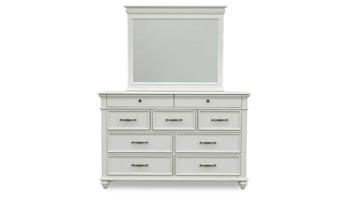 Oyster Bay Dresser & Mirror