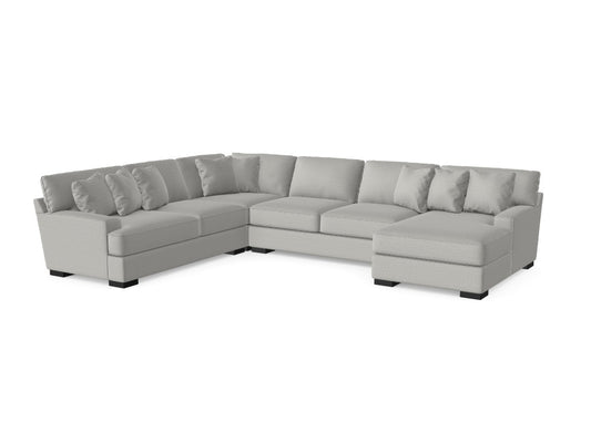 Pleasant Valley Sectional with Chaise - Custom Design Ref: VDT30Q