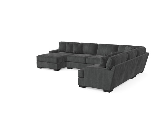 Pleasant Valley Sectional with Chaise - Custom Design Ref: Z8LZRB