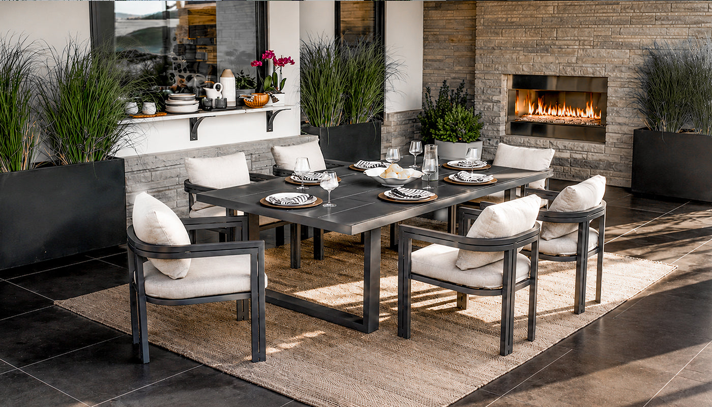 Park Patio Dining Height Table & Chairs
