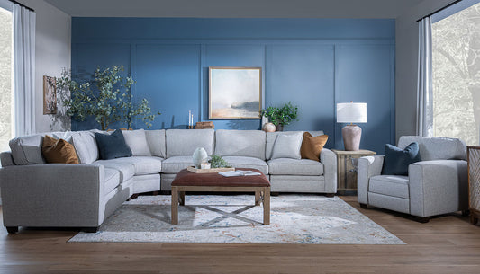 Pierce II Sectional with Long Loveseat