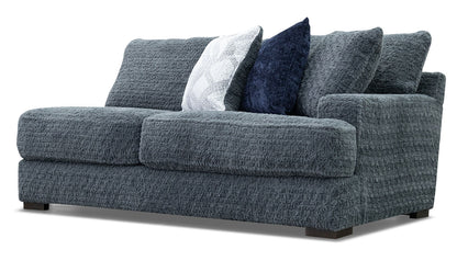 Pleasant Valley Fluffy Iron Right Arm Facing Sofa