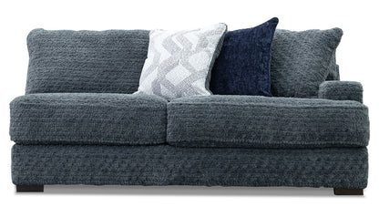 Pleasant Valley Fluffy Iron Right Arm Facing Sofa