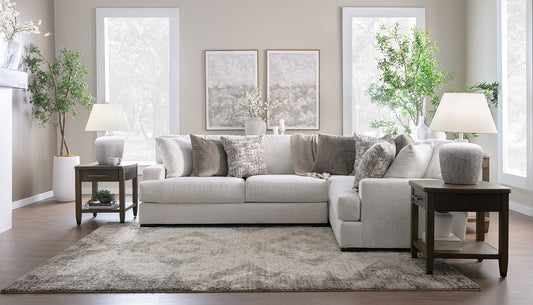 Pleasant Valley Thiesson Breeze Sectional with Long Loveseat