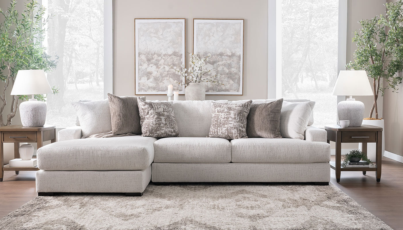 Pleasant Valley Thiesson Breeze Sofa with Chaise
