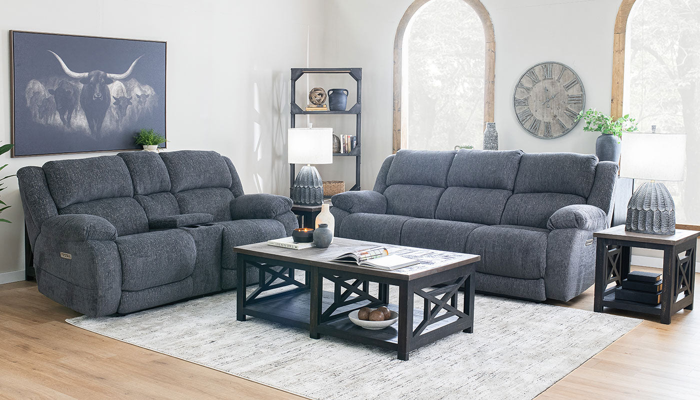Dallas Sofa Company Port Arthur II Reclining Loveseat - Thumbnail 2