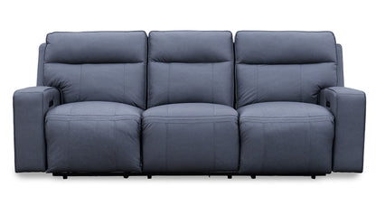Ranger II Steel Blue Reclining Sofa