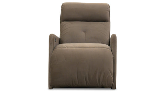 Rebecca III Dark Brown Recliner