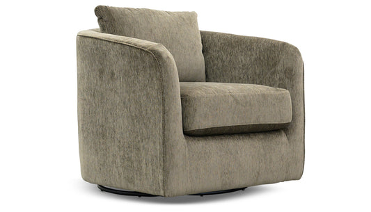 Remmy Club Swivel Armchair
