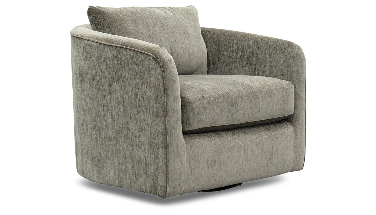 Remmy XL Club Swivel Armchair