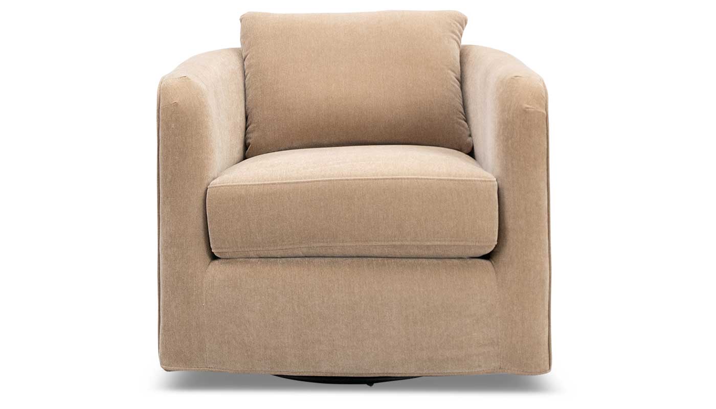 Remmy Club Swivel Armchair