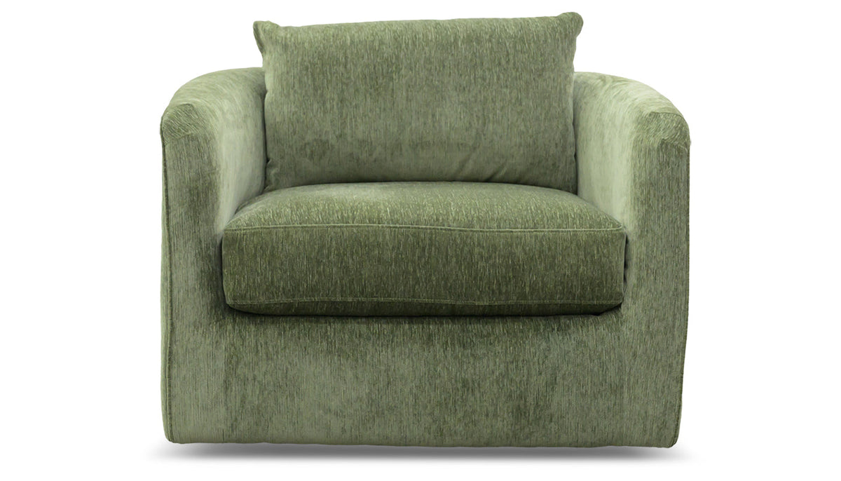 Remmy XL Club Swivel Armchair