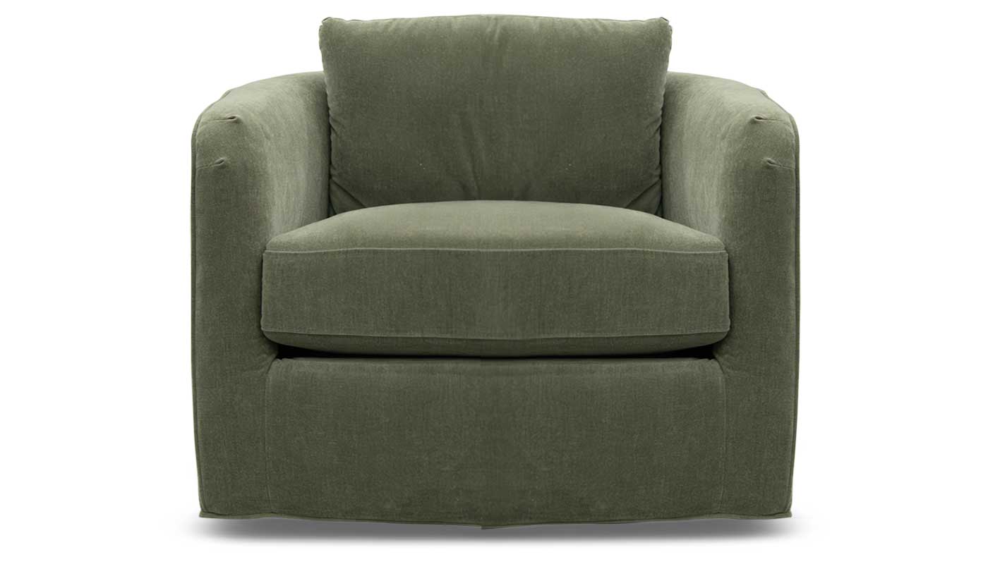 Remmy XL Club Swivel Armchair