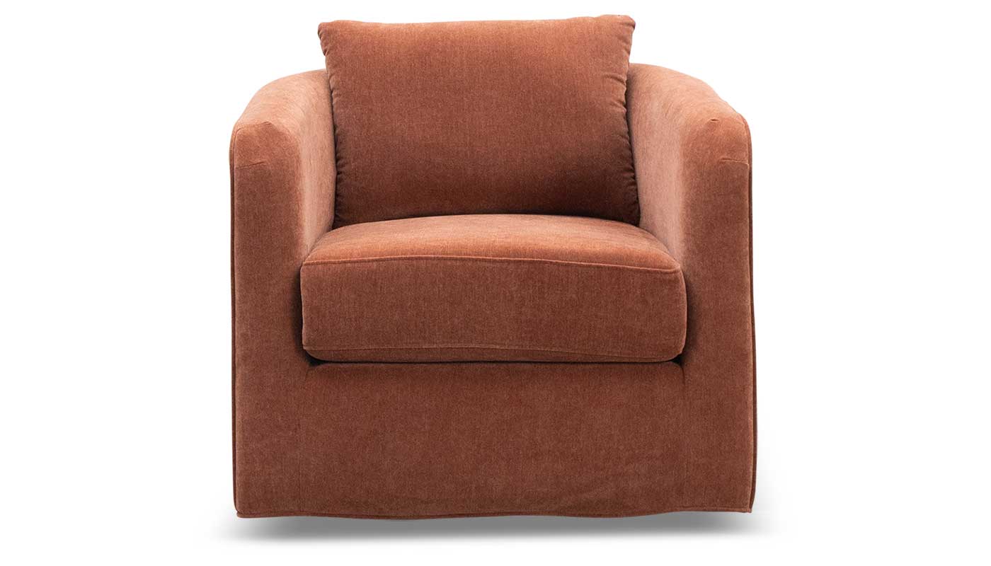 Remmy Club Swivel Armchair