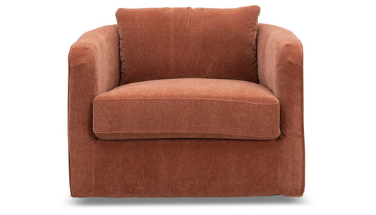 Remmy Spice XL Club Swivel Armchair