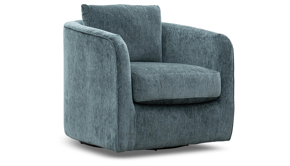 Remmy Club Swivel Armchair