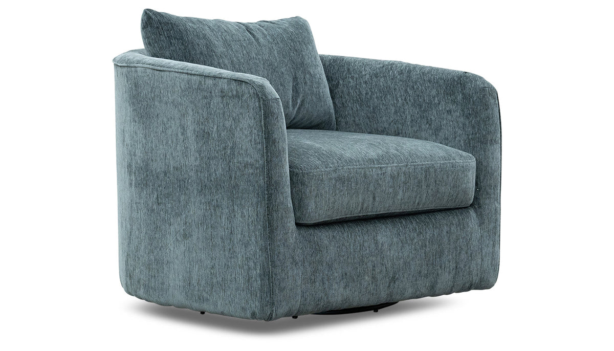 Remmy XL Club Swivel Armchair