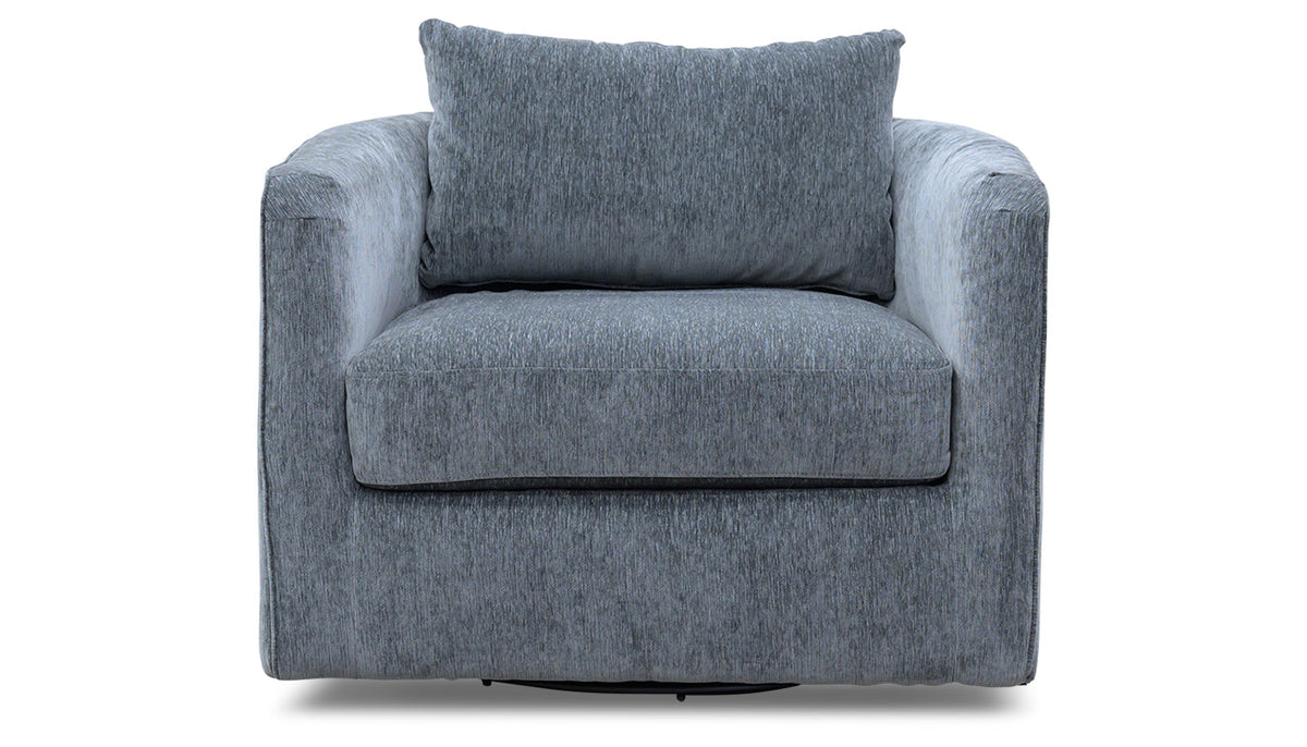 Remmy XL Club Swivel Armchair
