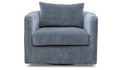 Remmy XL Club Swivel Armchair