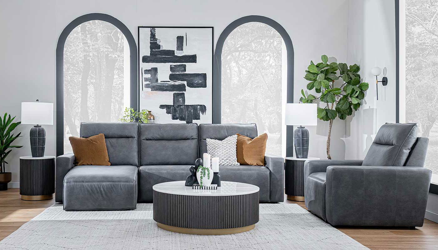 Rowland Reclining Sofa with Chaise