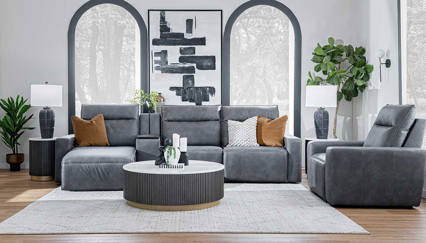 Rowland Reclining Sofa with Chaise