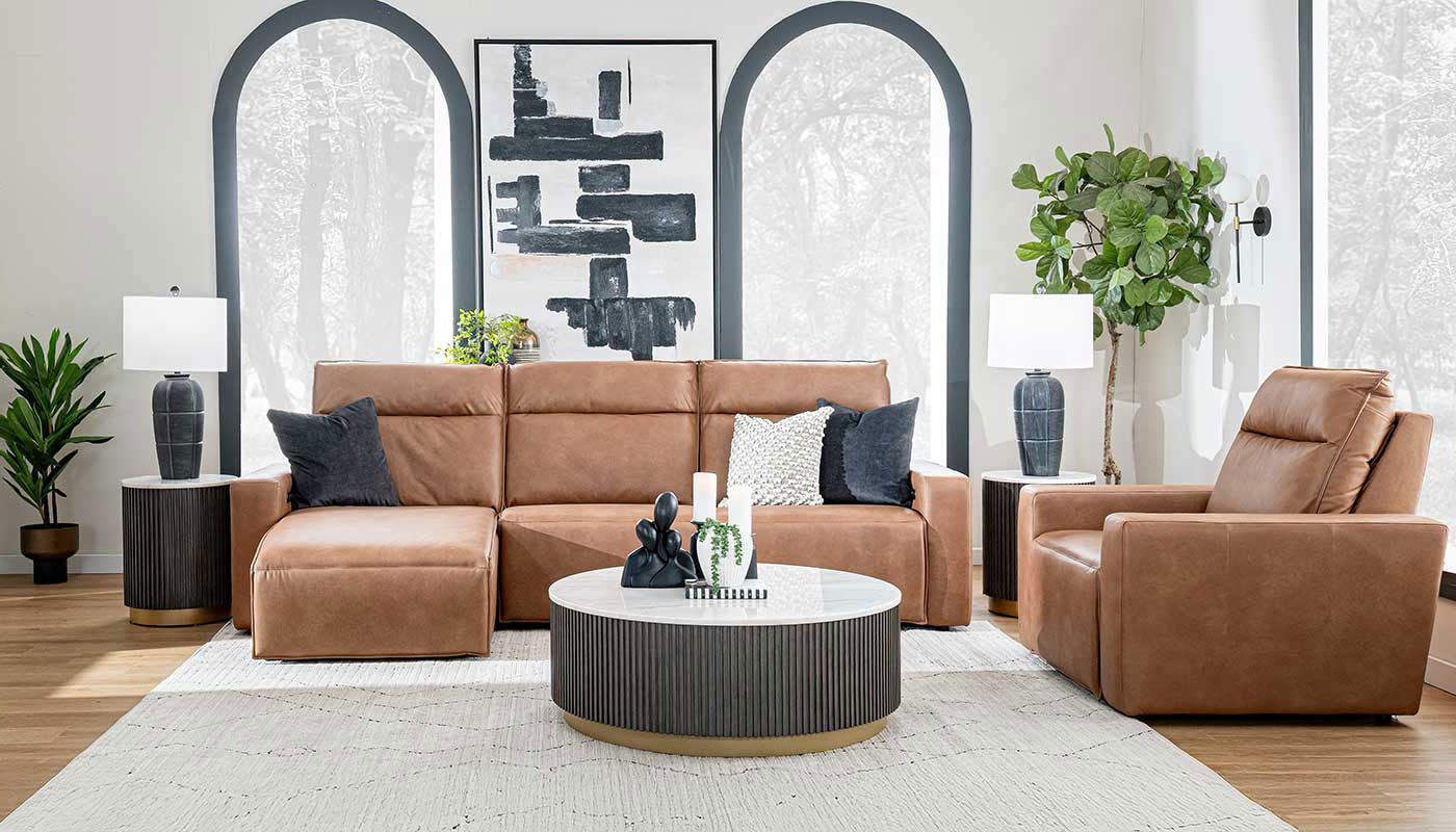 Rowland Reclining Sofa with Chaise