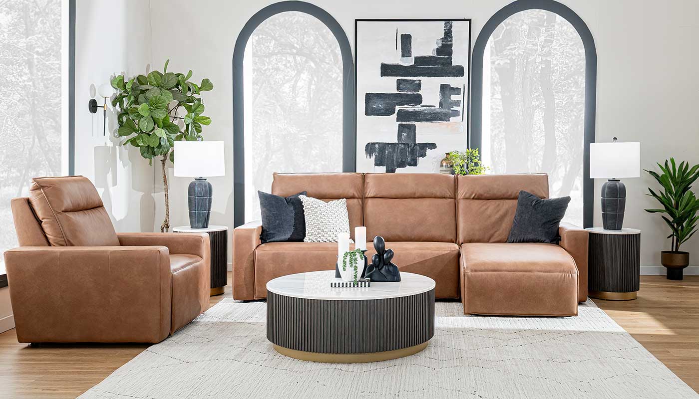 Rowland Reclining Sofa with Chaise