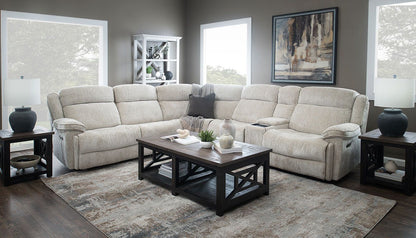 Easthill II Fabric Power Sectional