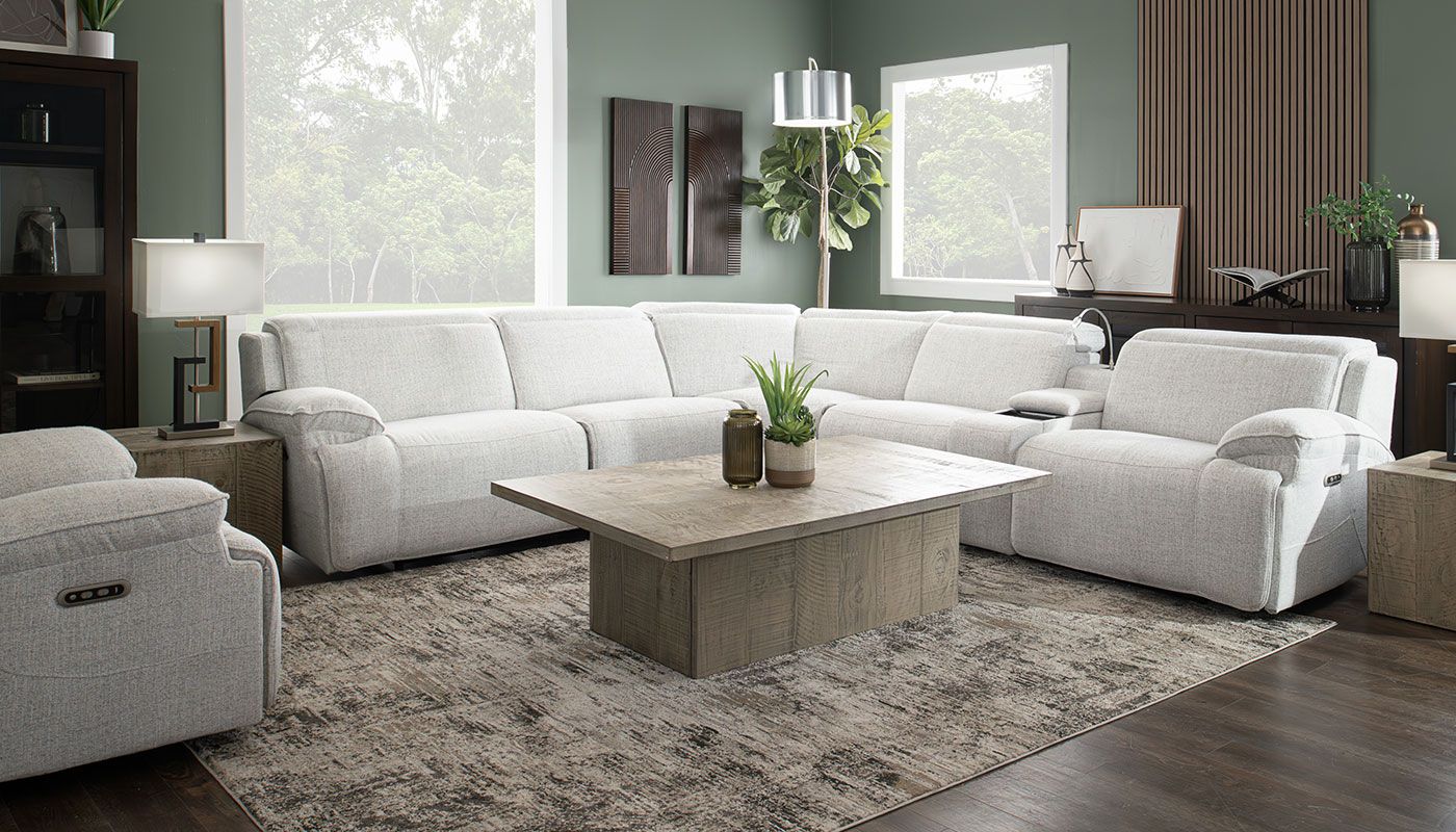 Ibiza IV Fabric Reclining Sectional