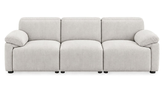 Ibiza IV Cloud Fabric 3PC Reclining Sofa