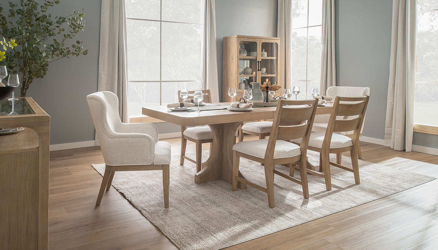 Somerset Trestle Dining Height Table & Chairs