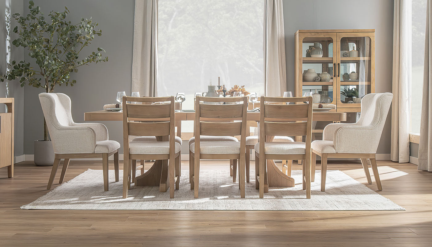 Somerset Trestle Dining Height Table & Chairs